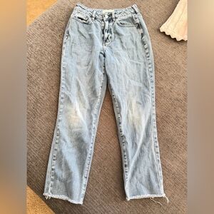 PacSun Light Blue Straight Leg Women's Jeans